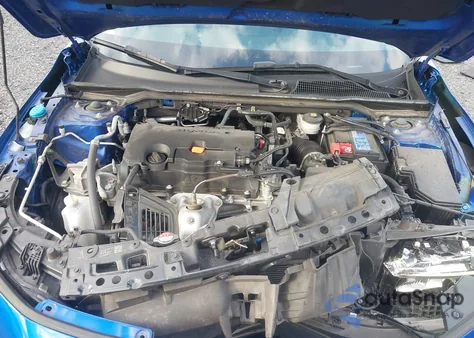 2022 Honda Civic Sport z USA, uszkodzony, nr VIN 2HGFE2F52NH521901